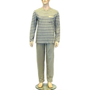 Oneway 2274 csíkos férfi pizsama kép
