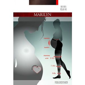 Terhességi harisnya MAMA RELAX 40DEN Marilyn kép