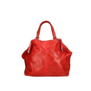 Piros bőr táska kép