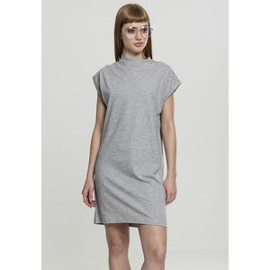 Urban Classics Ladies Turtel Extended Shoulder Dress grey kép