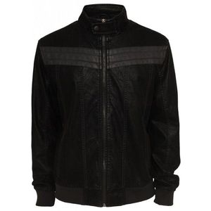 Urban Classics Suede Imitation Jacket black kép