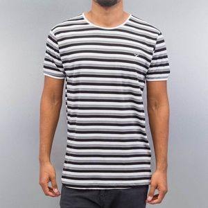 Cazzy Clang Super Stripes T-Shirt White/Black *BWARE* kép