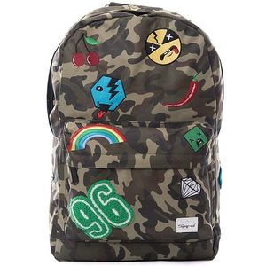Spiral Camo Jungle Patch Backpack Bag kép