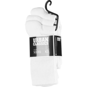Urban Classics Sport Socks 3-Pack white kép