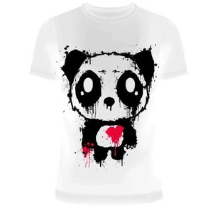 Killer Panda mess fehér póló kép