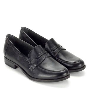 Lapos sarkú fekete Tamaris cipő kép
