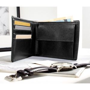 Tchibo férfi bőrpénztárca, fekete kép