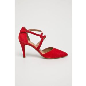 piros Tamaris cipő kép
