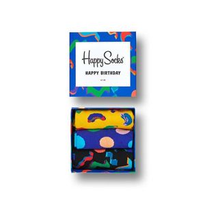 Happy Socks - Zokni Gift Box urodzinowy (3-pak) kép