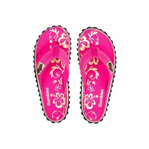 Gumbies - Flip-flop Islander Pink Hibiscu kép