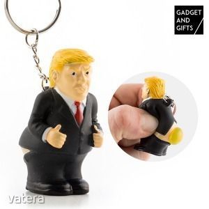 Gadget and Gifts Squeeze Trump Kulcstartó kép