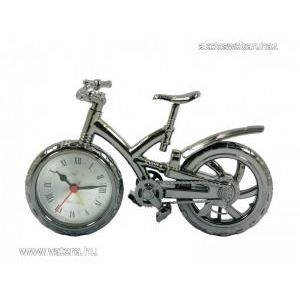 Biciklis ébresztő óra 22x14cm 6235 - Óra, falióra kép