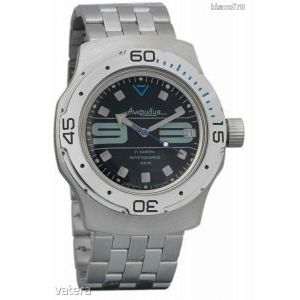 Vostok Amphibian 160558/2416 mechanikus katonai orosz búváróra kép