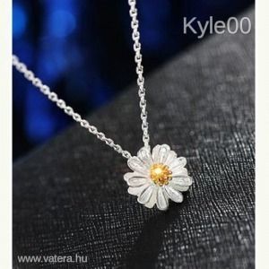 1Ft Ezüst Virág mintás női medál nyaklánc női kép