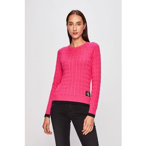 Calvin Klein Jeans Pulóver rózsaszín kép