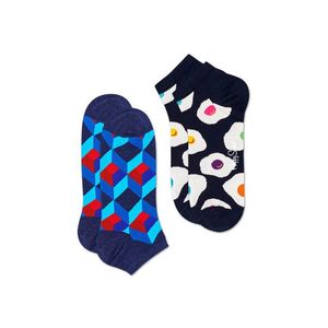 Happy Socks - Zokni Optic Square Low (2 db/ szett) kép