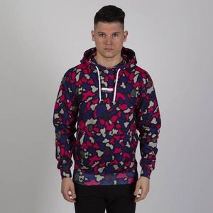 Mass Denim Sweatshirt Classics Small Logo Hoodie purple camo kép