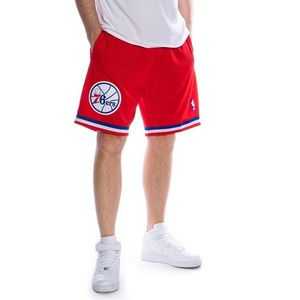Mitchell & Ness shorts Philadelphia 76ers red Swingman Shorts kép