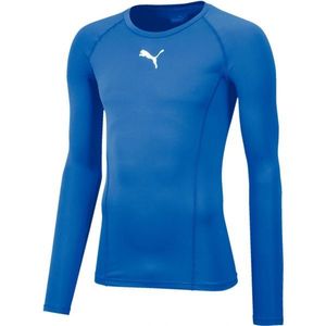 Puma LIGA BASELAYER TEE LS Férfi funkcionális póló, kék, méret XXL kép