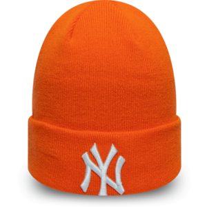 New Era MLB LEAGUE ESSENTIAL CUFF KNIT NEW YORK YANKEES Uniszex téli sapka, narancssárga, méret UNI kép