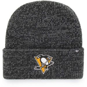 47 NHL Pittsburgh Penguins Brain Freeze CUFF KNIT Téli sapka, sötétszürke, méret UNI kép