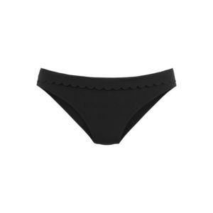 LASCANA Bikini nadrágok 'Scallop' fekete kép