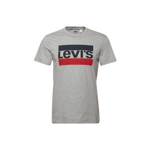 LEVI'S ® Póló 'Sportswear Logo Graphic' kék / szürke melír / piros kép