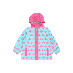 PLAYSHOES Kabát 'Eulen' kék / rózsaszín kép