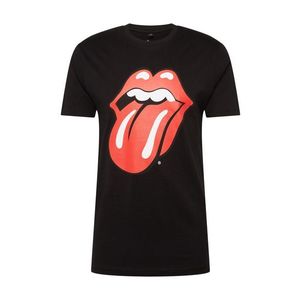 Mister Tee Póló 'Rolling Stones Tongue' piros / fekete / fehér kép