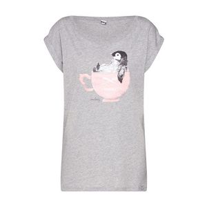 Iriedaily Póló 'Pingulax Tee' szürke melír kép