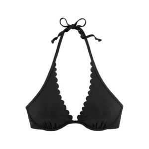 LASCANA Bikini felső 'Scallop' fekete kép