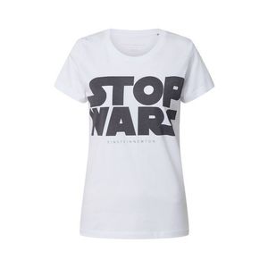 EINSTEIN & NEWTON Póló 'Stop Wars' fekete / fehér kép
