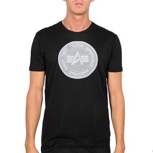 Alpha Industries Hologram Tee Black kép