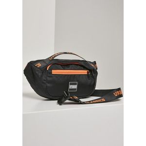 Urban Classics Basic Shoulder Bag black/orange kép