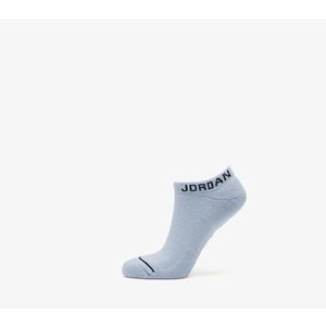 Jordan Everyday Max No Show Socks 3-Pack Black/ White/ Wolf Grey kép