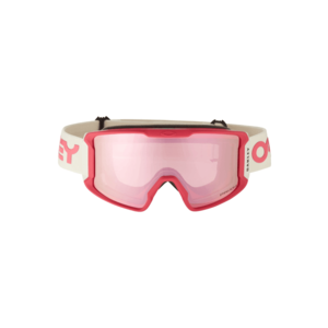 OAKLEY Sportszemüveg 'Line Miner' rózsaszín / rubinvörös / fehér kép