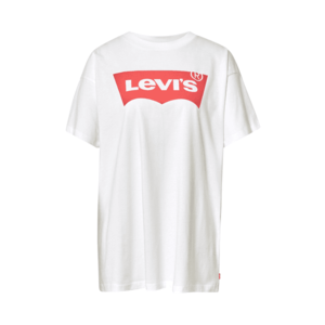 LEVI'S Oversize póló fehér / piros kép