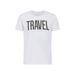 EINSTEIN & NEWTON Póló 'Travel' fehér / sötétszürke kép