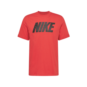 Nike Sportswear Póló fekete / piros kép