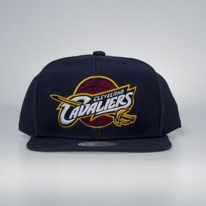Mitchell & Ness cap snapback Cleveland Cavaliers navy Wool Solid / Solid 2 kép
