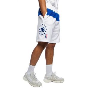 Mitchell & Ness shorts Philadelphia 76ers white Swingman Shorts kép