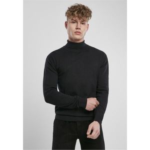 Urban Classics Basic Turtleneck Sweater black kép