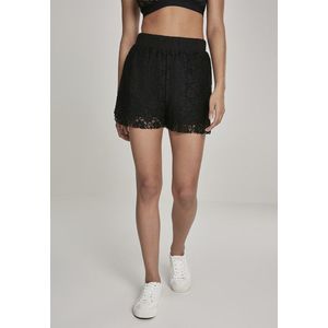 Urban Classics Ladies Laces Shorts black kép