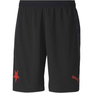 Puma SK SLAVIA HOME SHORTS PROMO Férfi futball rövidnadrág, fekete, méret M kép
