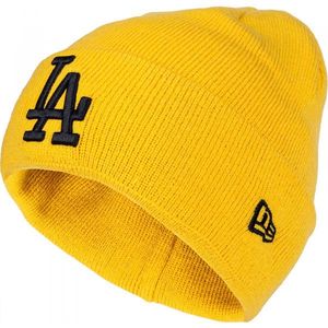 New Era MLB ESSENTIAL LOS ANGELES DODGERS Téli maszk, sárga, méret UNI kép