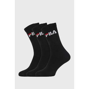FILA magasabb zokni fekete, 3 pár 1 csomagban kép