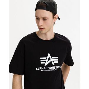 Alpha Industries Basic Póló Fekete kép