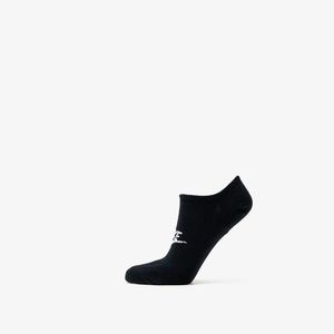 Nike Sportswear Everyday Essential No Show Socks 3-Pack Black/ White kép