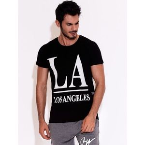 Men's T-shirt LOS ANGELES black kép