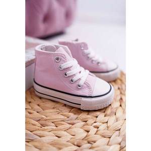 Children's Sneakers High Pink Filemon kép
